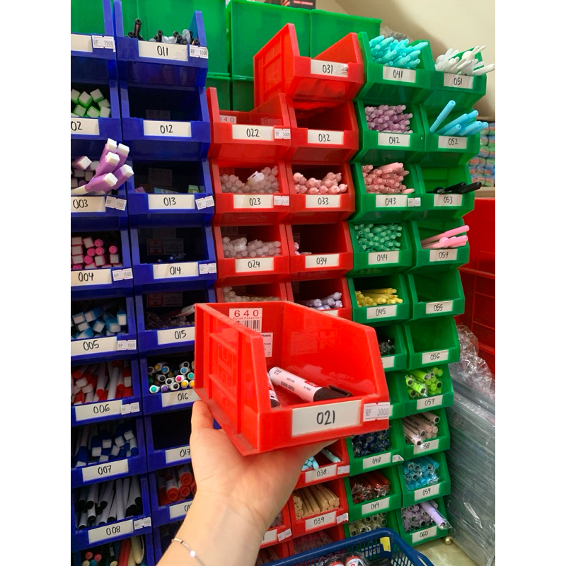 (KHUSUS INSTANT) KOTAK AKSESORIS JOLLY BOX HANATA HNT 640 - 641 - 642 - 643 SPAREPART BOX