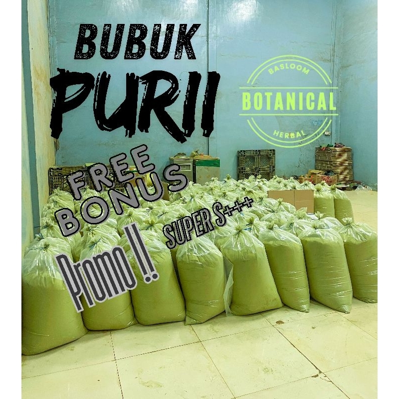 

Bonus 130 gram, Nano Nano BUBUK PURLI DAUN PURLI HIJAU S+ 1 KG FROM BORNEO