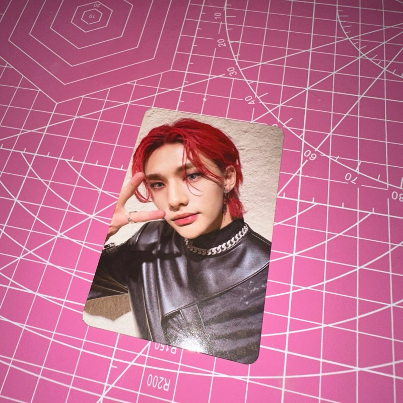 official hyunjin stray kids photocard oddinary jewel case