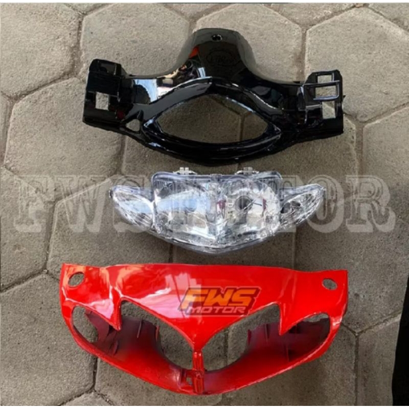 cover batok kedok batok totok Suzuki Shogun R 125 batok lampu depan Suzuki ShogunR 125