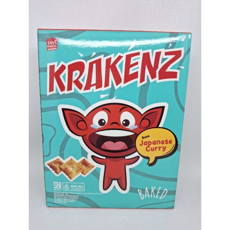

SALE-- Krakenz Japanese Curry ( kraker rasa kari jepang ) 70gr
