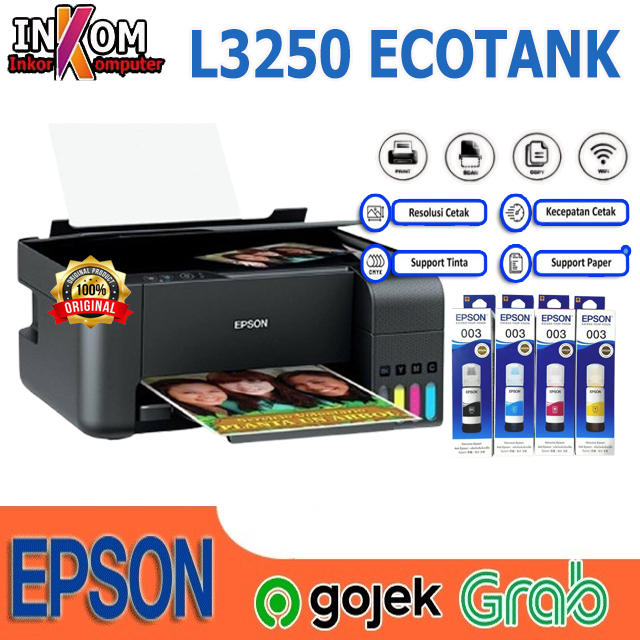 Printer EPSON L3250 Ecotank Printer All IN One Wifi