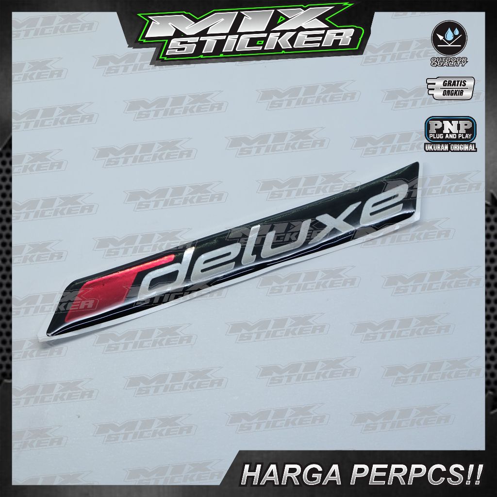 emblem bagasi deluxe terios / emblem r deluxe terios 3D/////