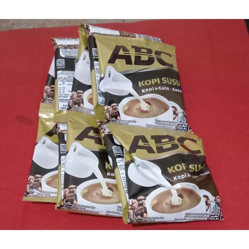 

Kopi ABC susu 10 pcs @ 30gr