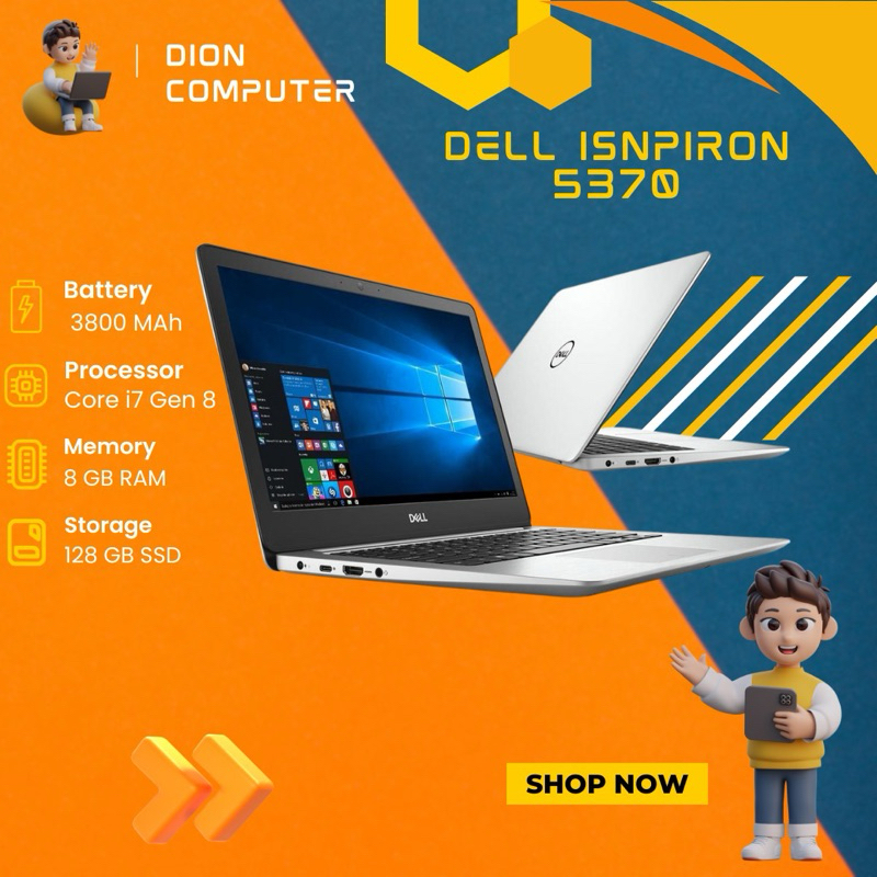 DELL INSPIRON 5370 i7 Gen 8