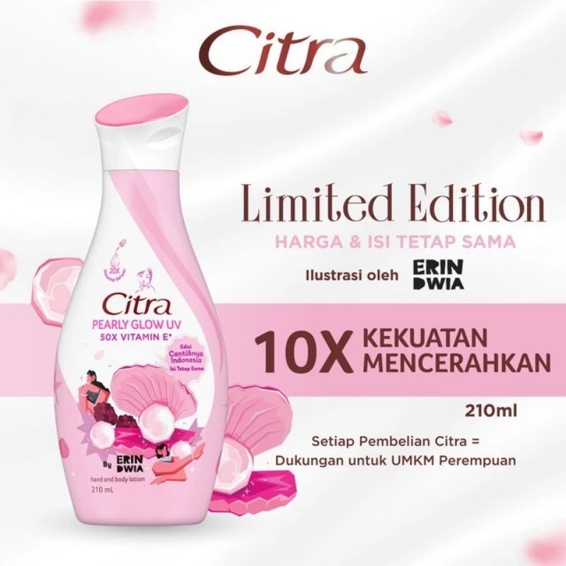Citra Handbody Lotion Bengkoang & Pearl