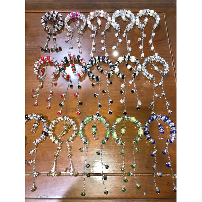 [NEW] Jepit Hijab Seri 3 Batu Kristal Martapura Kalimantan Selatan