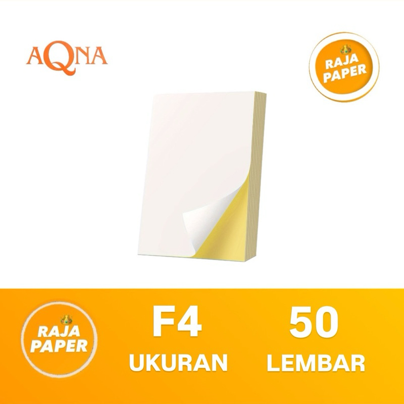 

Kertas Sticker Chromo Glossy Ukuran F4 50 Lembar By AQNA ( 215 Mm x 330 Mm ) / ( 21.5 Cm x 33 Cm ) 50 Lbr 50 Pcs Stiker Kromo Cromo Bontak Bontax Mengkilap