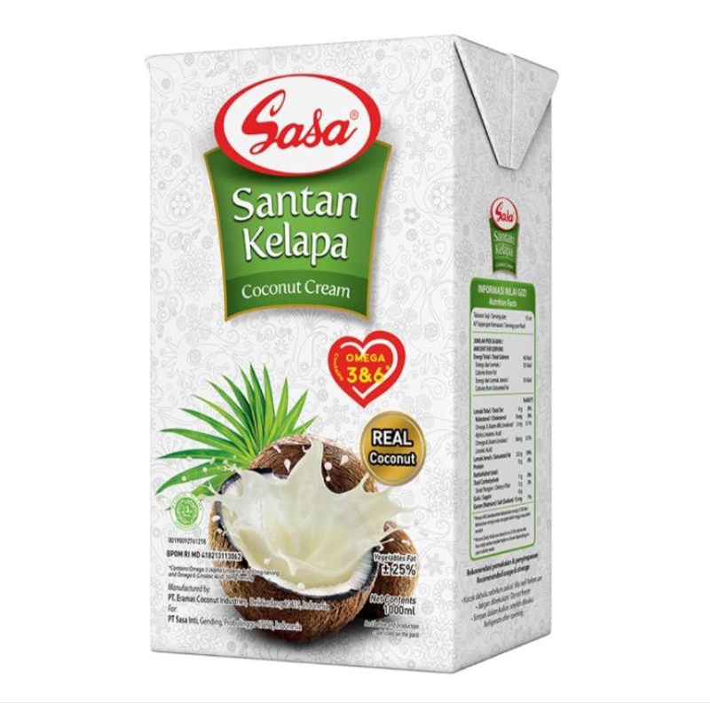 

Sasa Santan Kelapa Cair 1 L