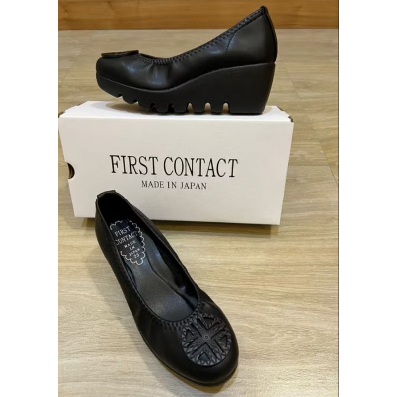 sepatu wedge/sepatu first contact FC001