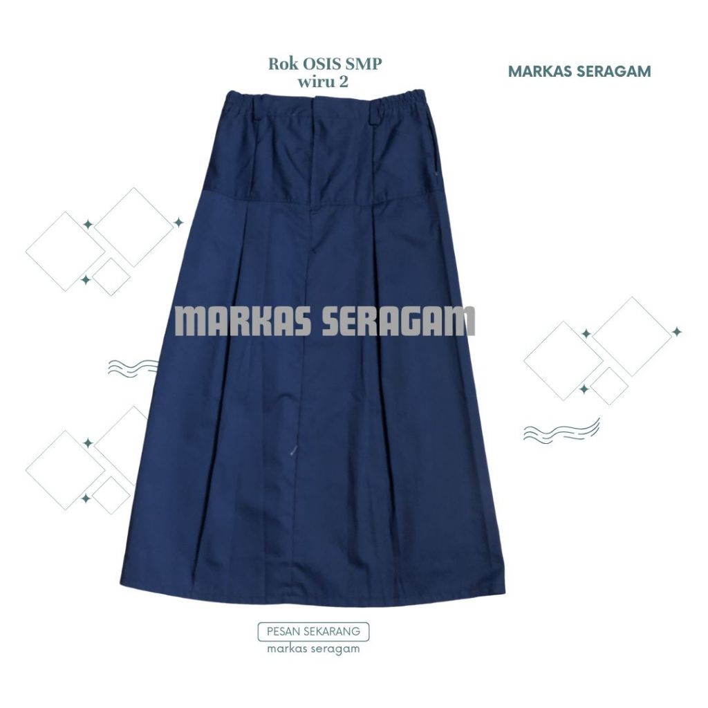 ROK panjang biru SMP WIRU 2