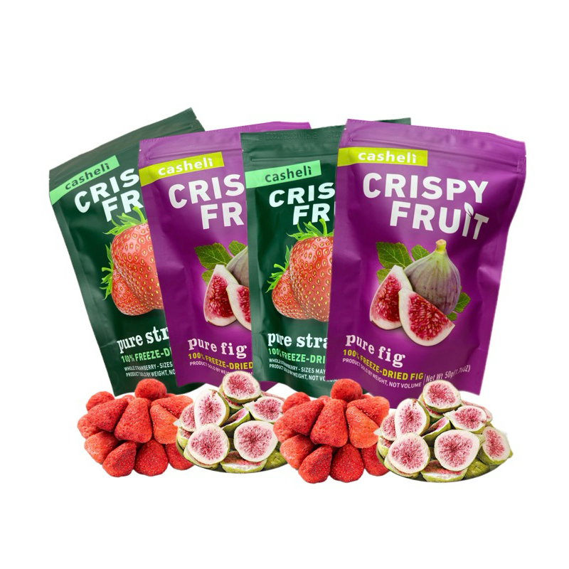 

casheli Hampers Freezedried Strawberry 50g*2pcs+Fig 50g*2pcs