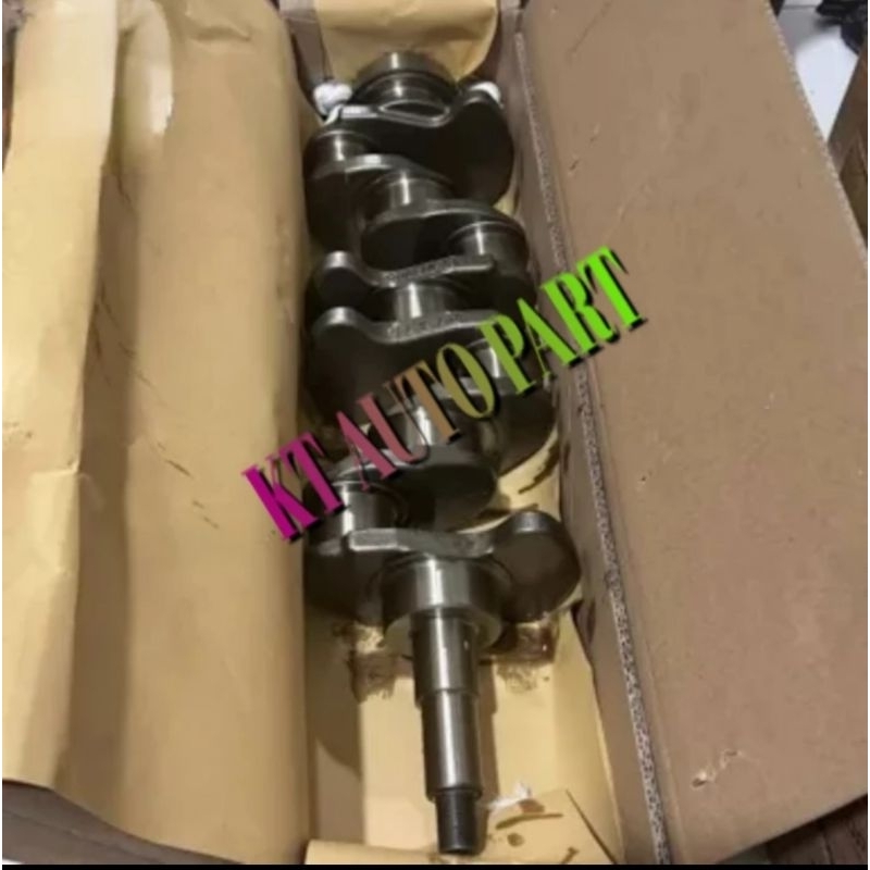 CRANKSHAFT AS KRUK AS KREK KREK AS PS120 PS-120 4D34 PT. KTB ORIGINAL THAILAND BERGARANSI