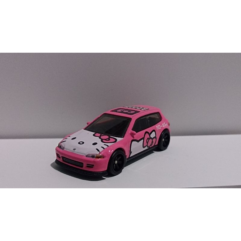 Hotwheels Civic EG premium Hello Kitty