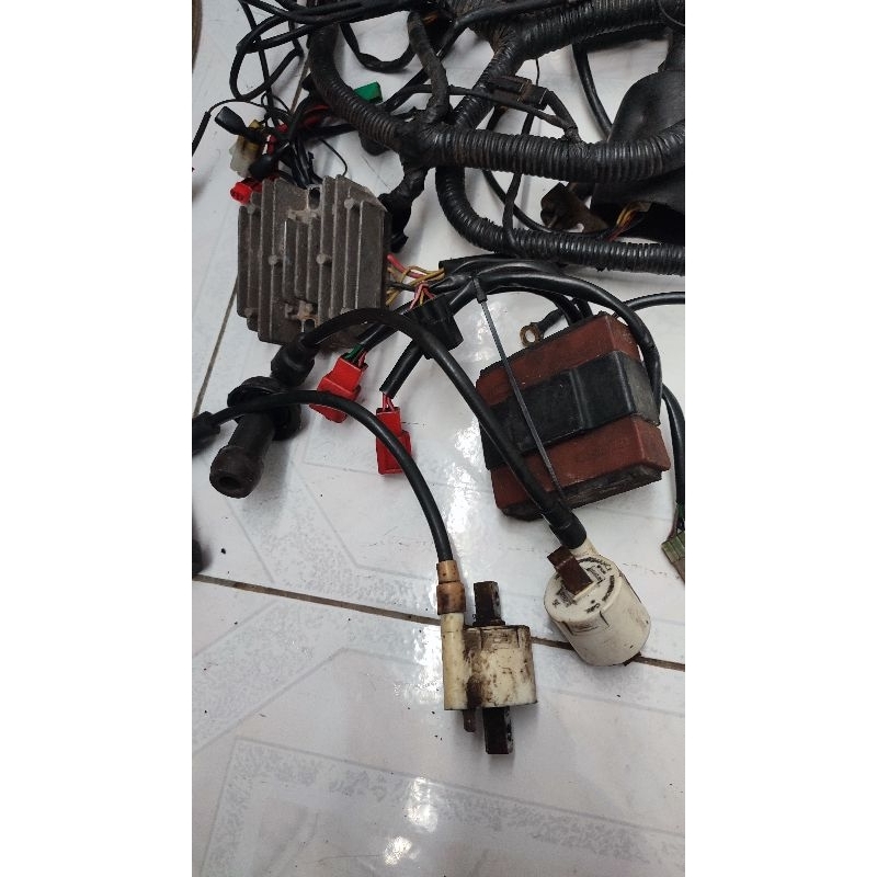 BCU pulsar 220f dan kiprok pulsar 220f ori copotan normal