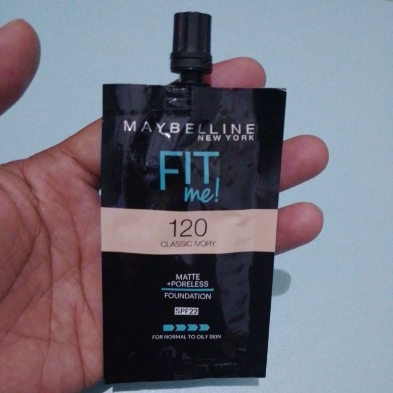 Maybelline Fit Me Matte+Poreless powder 120 classic ivory 5g Bedak