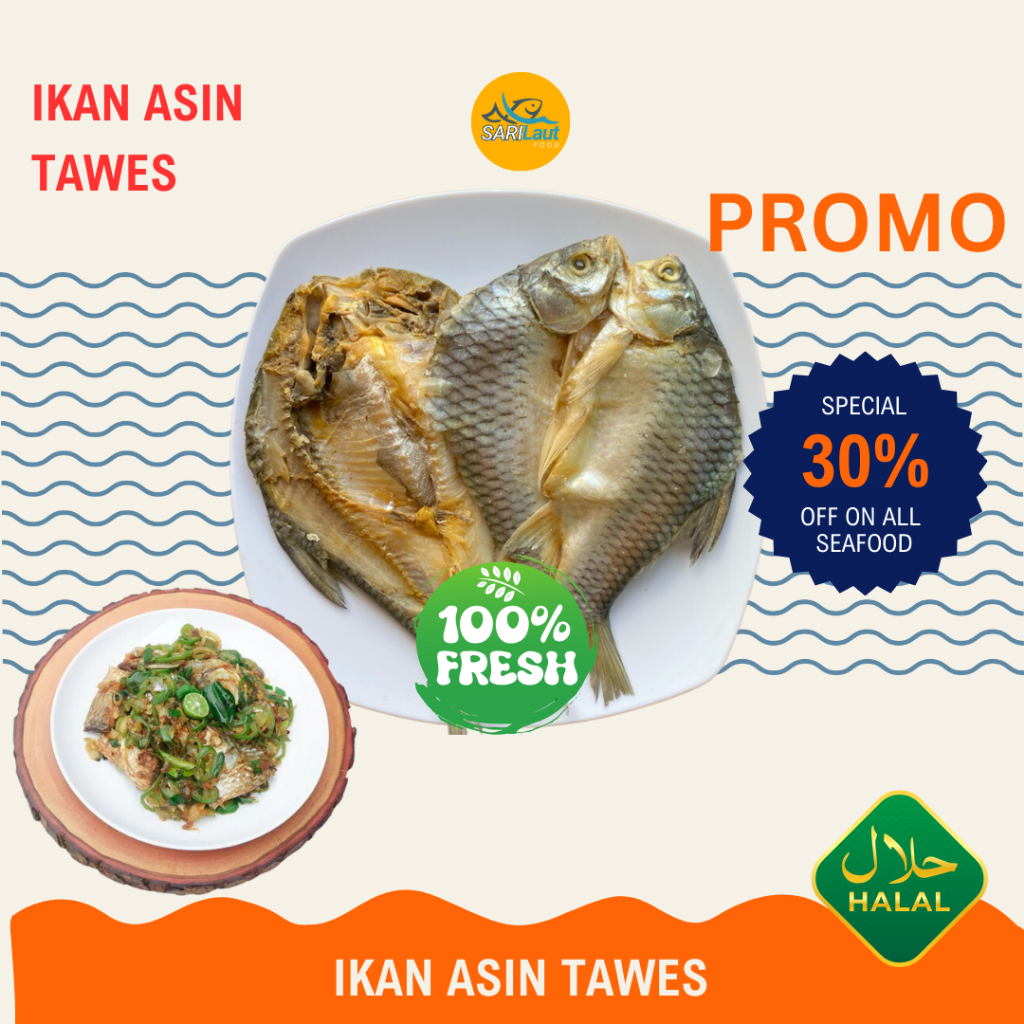 

Asin tawes Jumbo gurih