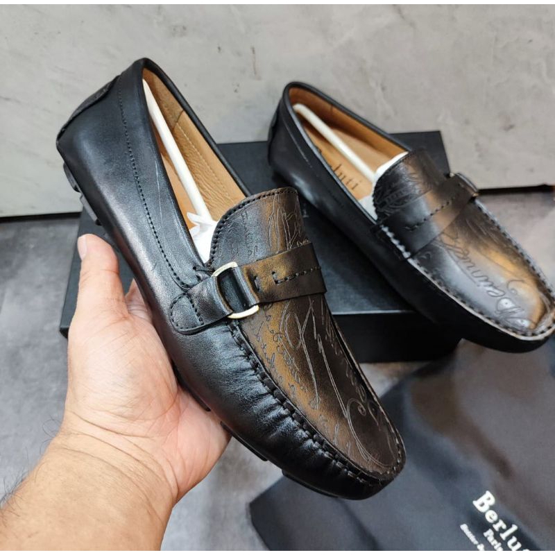 SEPATU LOAFER PRIA BRANDED SEPATU LOAFER KULIT BL601 MIRROR IMPORT