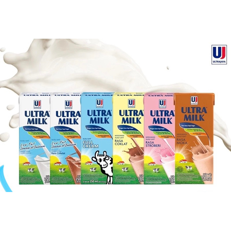 

Ultra Milk UHT 250ml 12pc (1/2 karton)