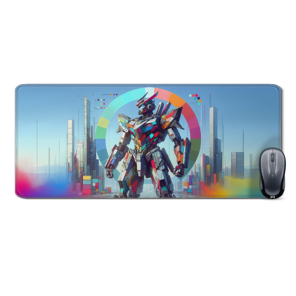 Deskmat mousepad extended animeGUNDAM COLORFULL-GUNDAMmaterial Rubber