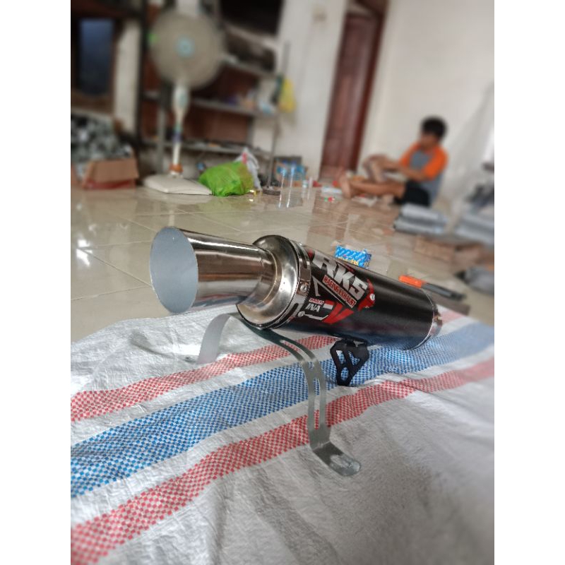 slencer knalpot rks samlong pangkon bawah