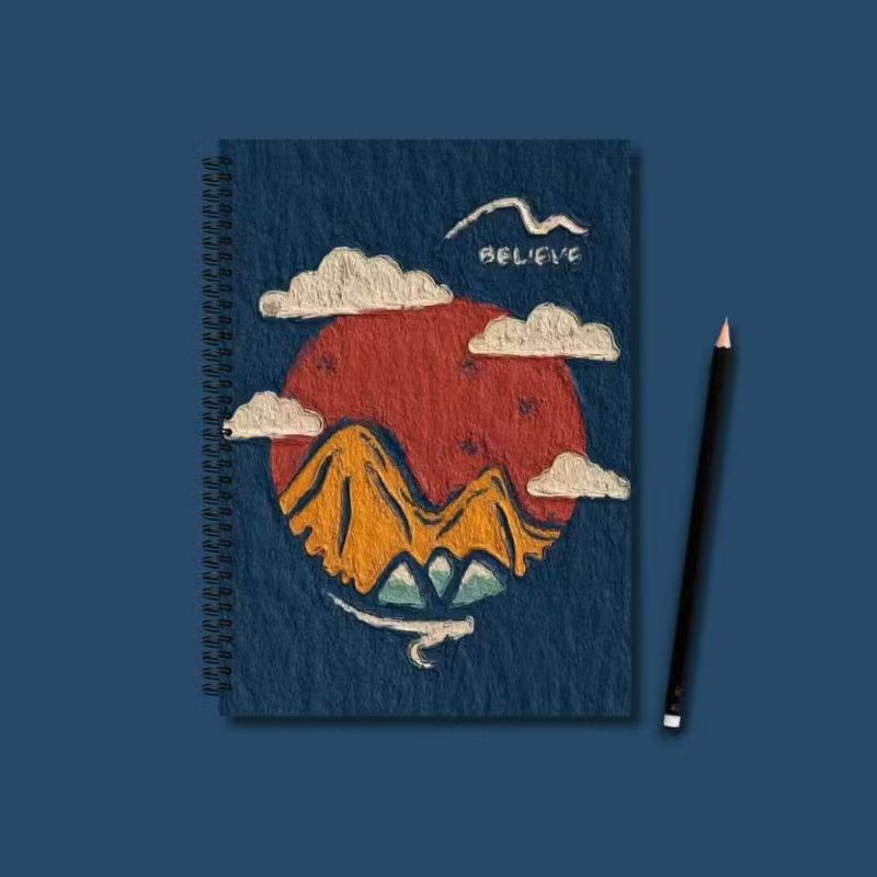 SKETCHBOOK A5 BUKU SKETSA ISI 100 HALAMAN SKETCH BOOK AESTHETIC