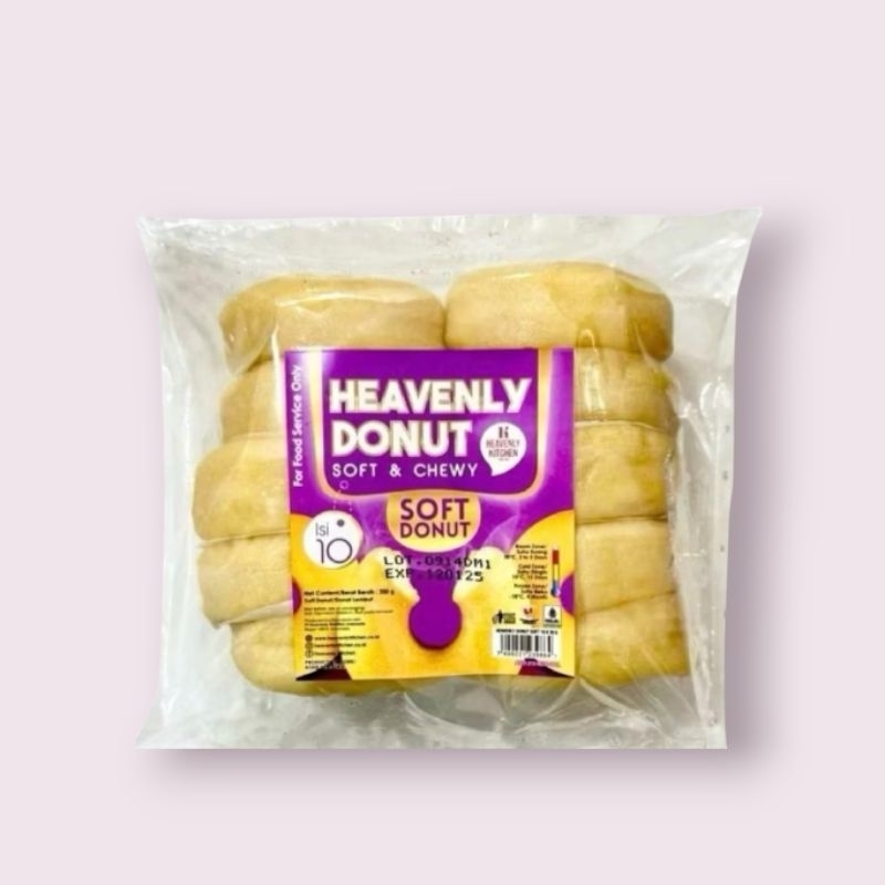 

Heavenly Donut | Donat Mini Soft & Chewy 10 pcs 200gr