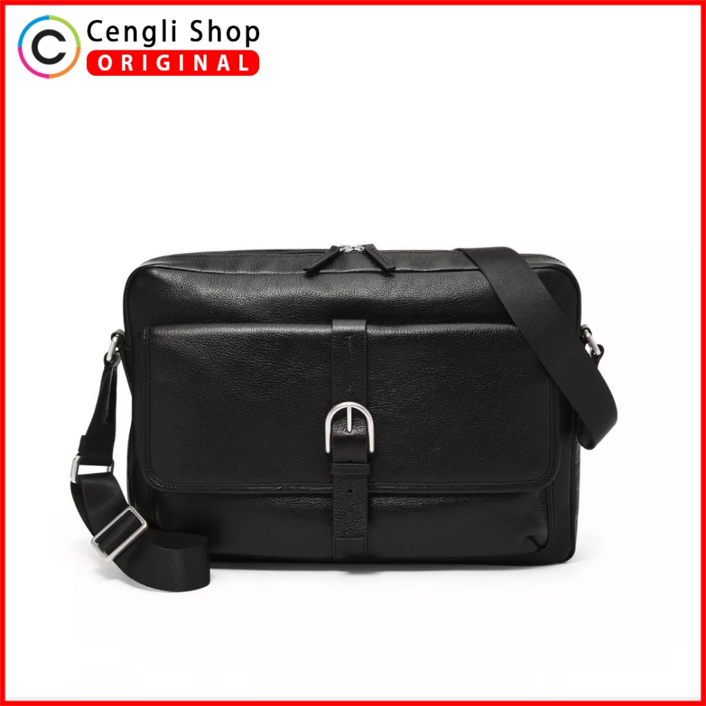 FOSSIL TAS SELEMPANG PRIA ORIGINAL SLING BAG KULIT ASLI ORI BRANDED FM02