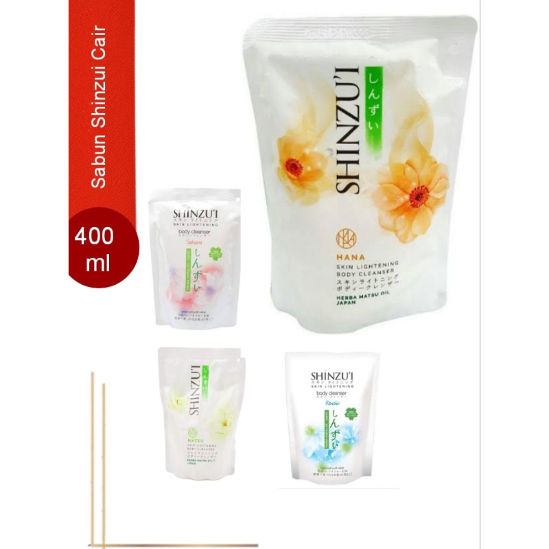 Sabun Shinzui Cair 400 ml 800 ml Refill Sabun Shinzui Cair 800 ml Refill Shinzui Sabun Cair 400 ml S