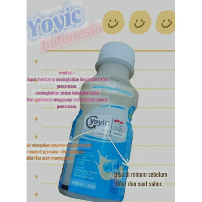 

Yoyic 130ml isi 24botol