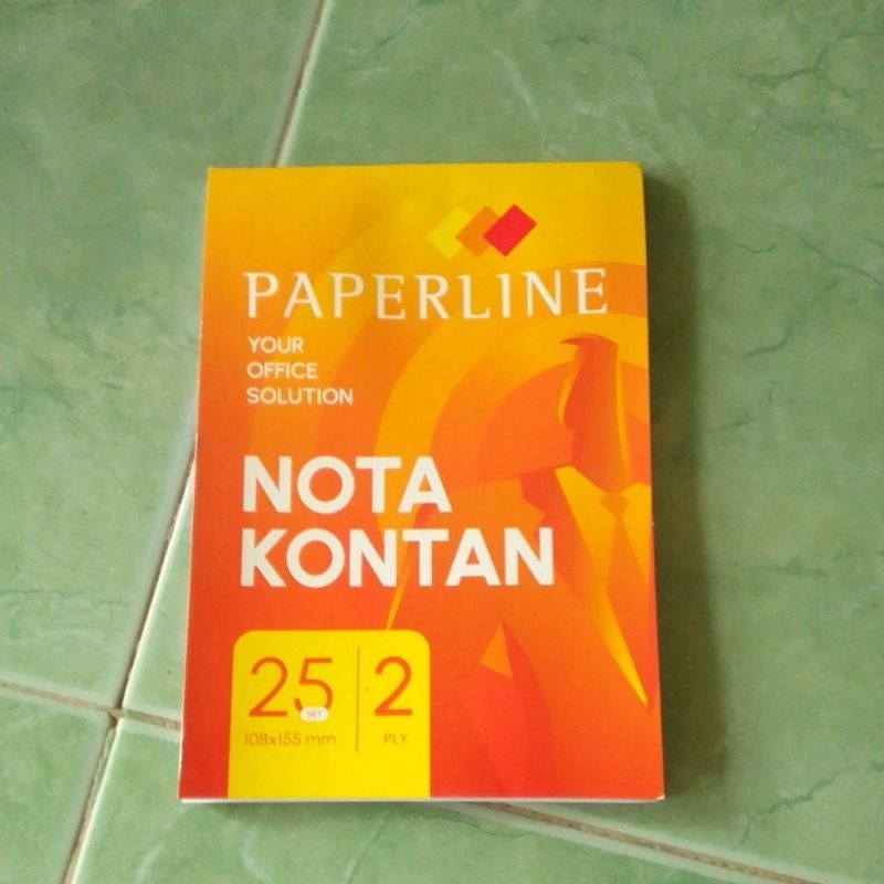 

Paperline Nota Kontan 108x155 mm