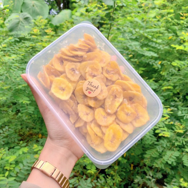 

KERIPIK PISANG LUMER 250gr KEMASAN THINWALL BEST SELLER CAMILAN KEKINIAN HALAL