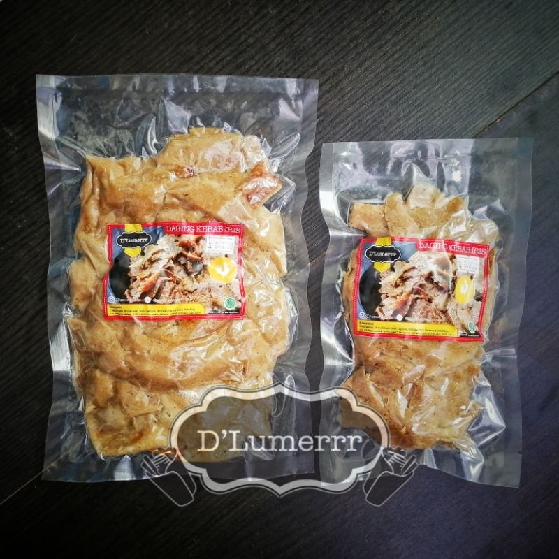 

Daging Kebab Ayam Slice Siap Saji - Daging Ayam Sahara Matang