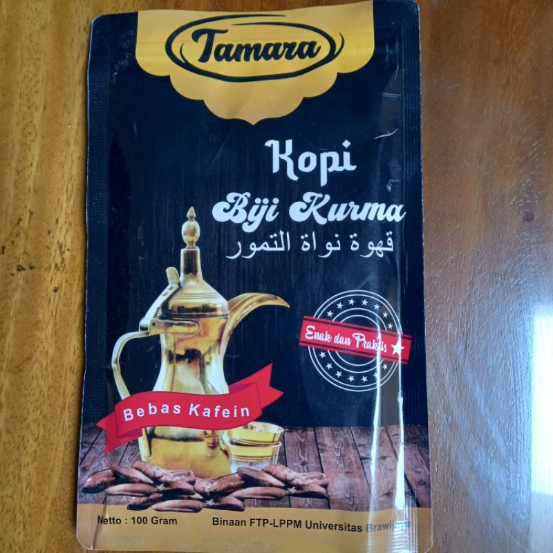 

KOPI BIJI KURMA (non kafein) AMAN UTK LAMBUNG. isi 100 gr