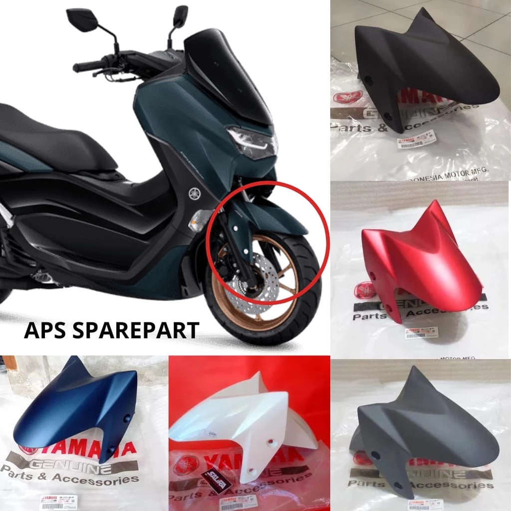 2DP-F1511-00 ORIGINAL SPAKBOR SLEBOR DEPAN SELEBOR NMAX N MAX N-MAX NEW 155 2DP-F1511 ALL WARNA