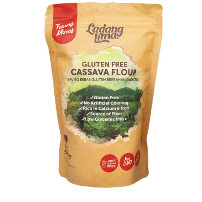 

LADANG LIMA Tepung Mocaf Singkong Serbaguna Cassava Gluten Free Flour