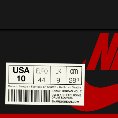 Jake One - Snare Jordan Vol. 7 (AIF, WAV) sample pack