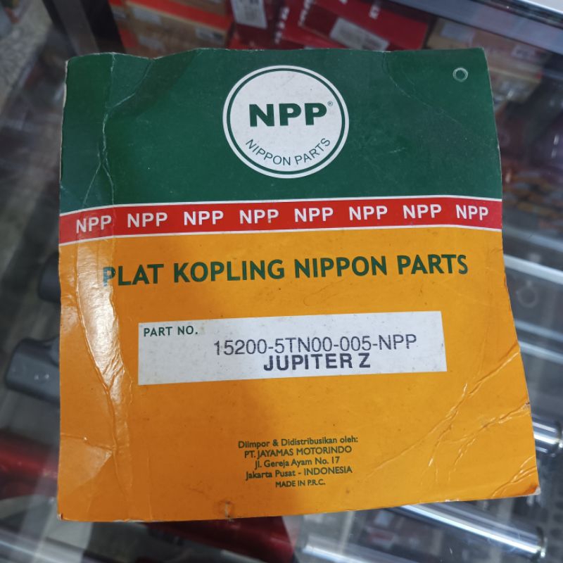 Kampas Kopling Jupiter z Burhan Fizr F1Zr Original NPP