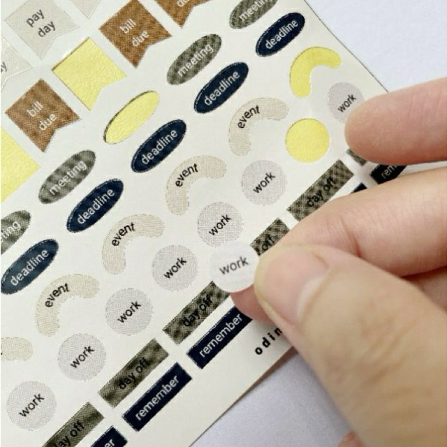 

Monthly Tab Sticker | stiker jurnal | journal sticker | divider sticker