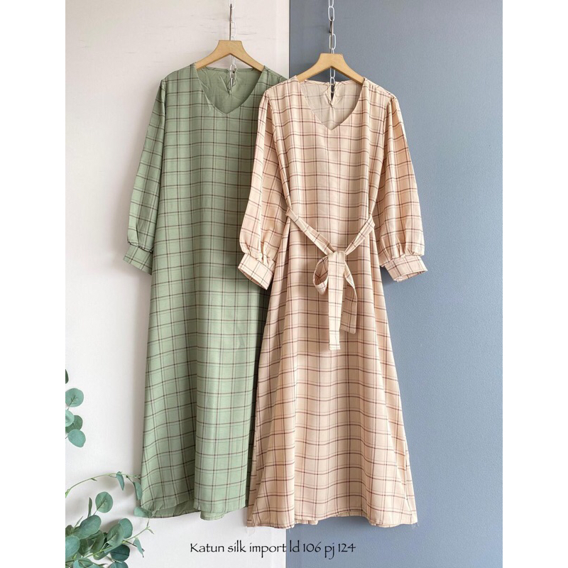 dress katun silk import