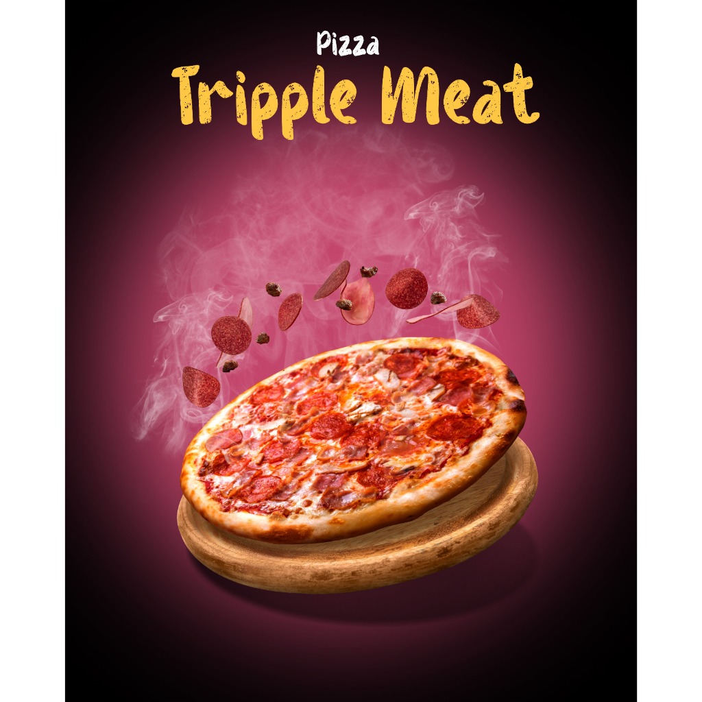 

Pizza Frozen - Tripple Meat