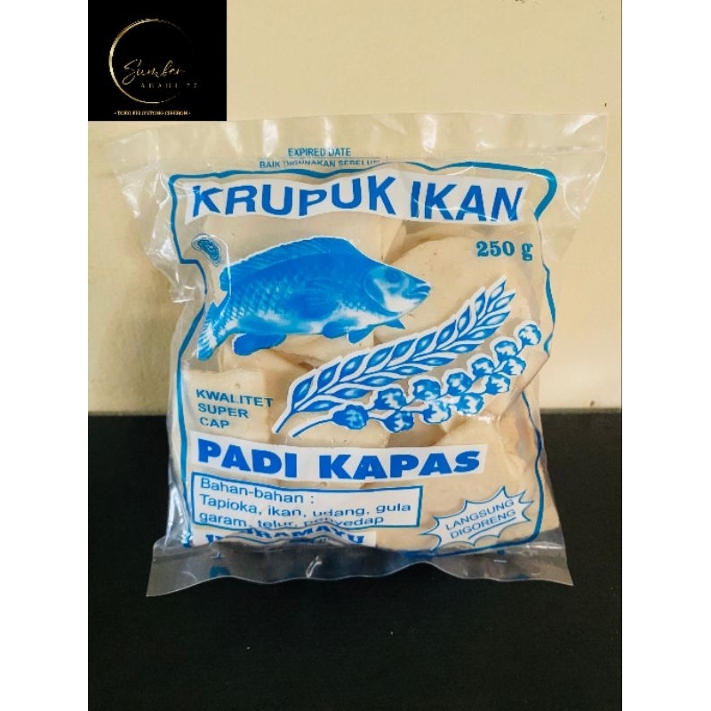 

Kerupuk Ikan cap Padi Kapas