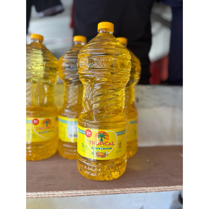 

MINYAK GORENG TROPICAL 1 KRAT 2 LITER (isi 6PCS BOTOL)