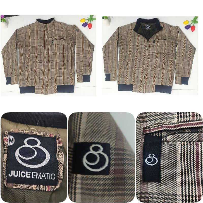 Jaket Juice Ematic 100% Original Prelove