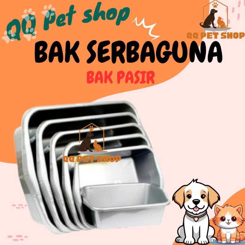 Bak Pasir Bak Serbaguna Berbagai ukuran