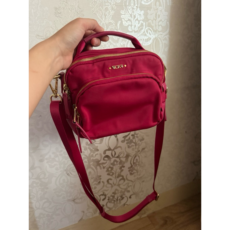 preloved tumi bag fuchsia original store