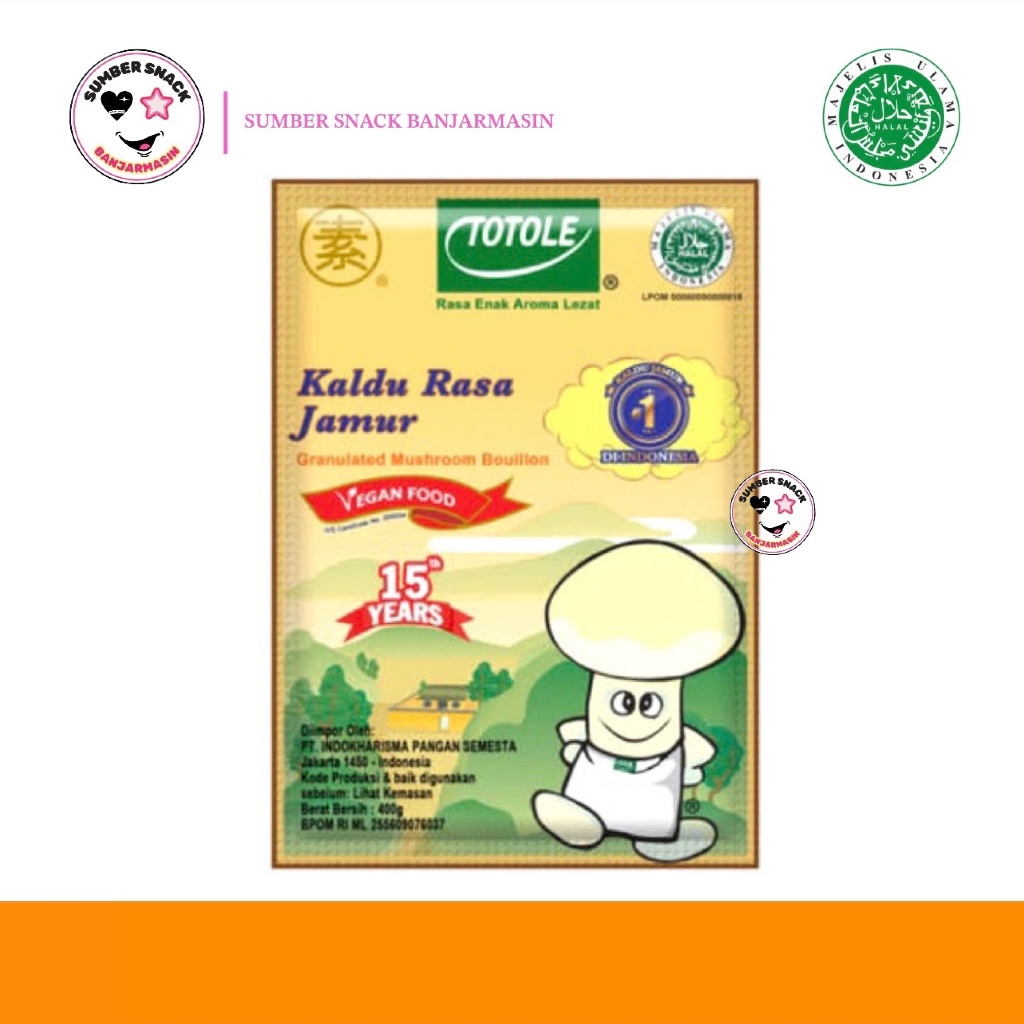 

Totole Kaldu Rasa Jamur (400g)