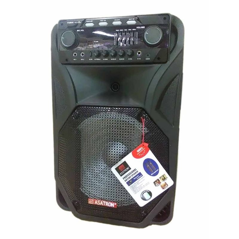 WIRELESS ASATRON 8871 UKM / SPEAKER PORTABLE BLUETOOTH ASATRON 12 INCH / SPEAKER PORTABLE BLUETOOTH 