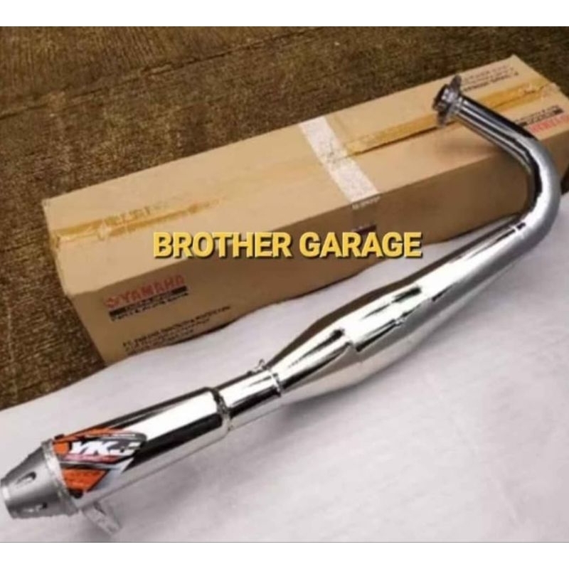 KNALPOT RX KING YKJ RACING FULL CHROME