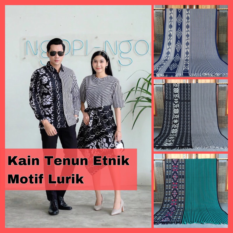 Kain Tenun Etnik Motif Lurik Tenun Ikat Troso Toraja Kalimantan Lombok Tenun Blanket Jepara